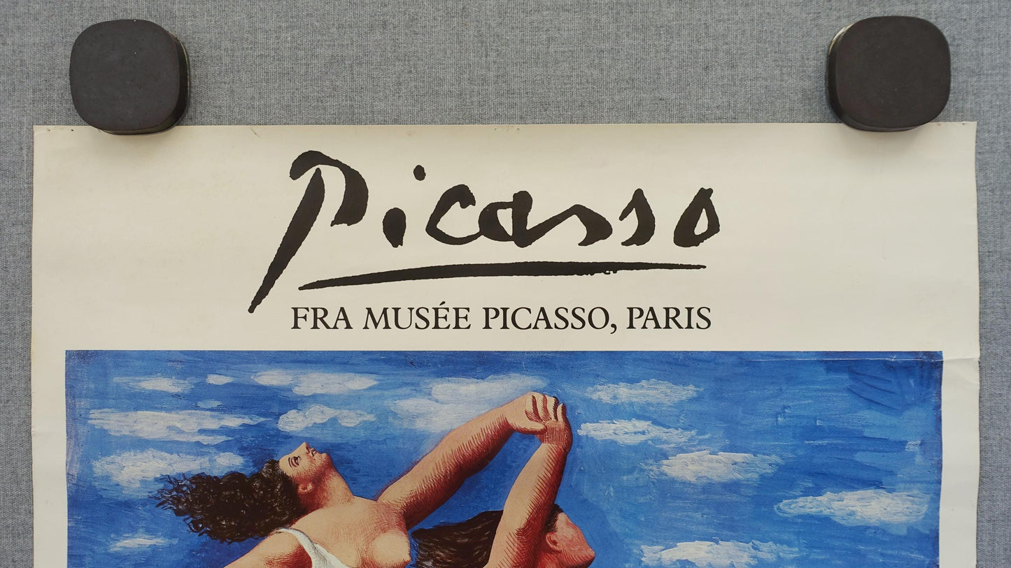 1981 Piccaso Deux Femmes Courant Sur la Plage at Louisiana Museum of Modern Art - Original Vintage Poster