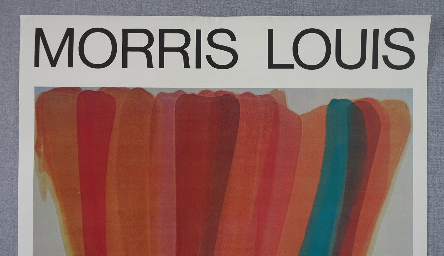 1975 Morris Louis on Louisiana Museum of Modern Art - Original Vintage Poster