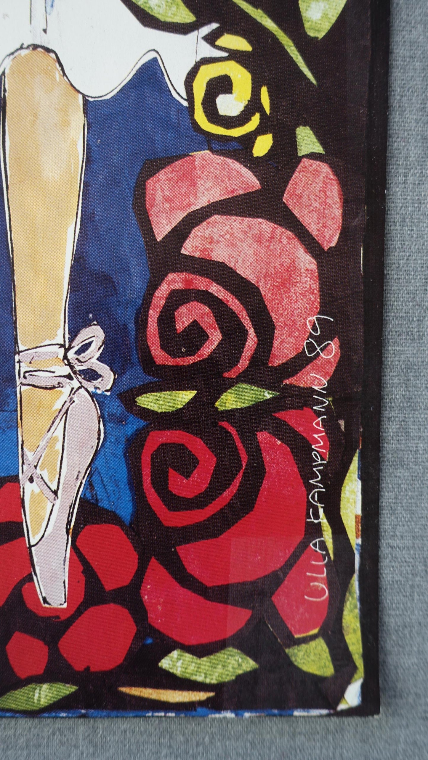 1989 Tivoli Gardens by Ulla Kampmann - Original Vintage Poster