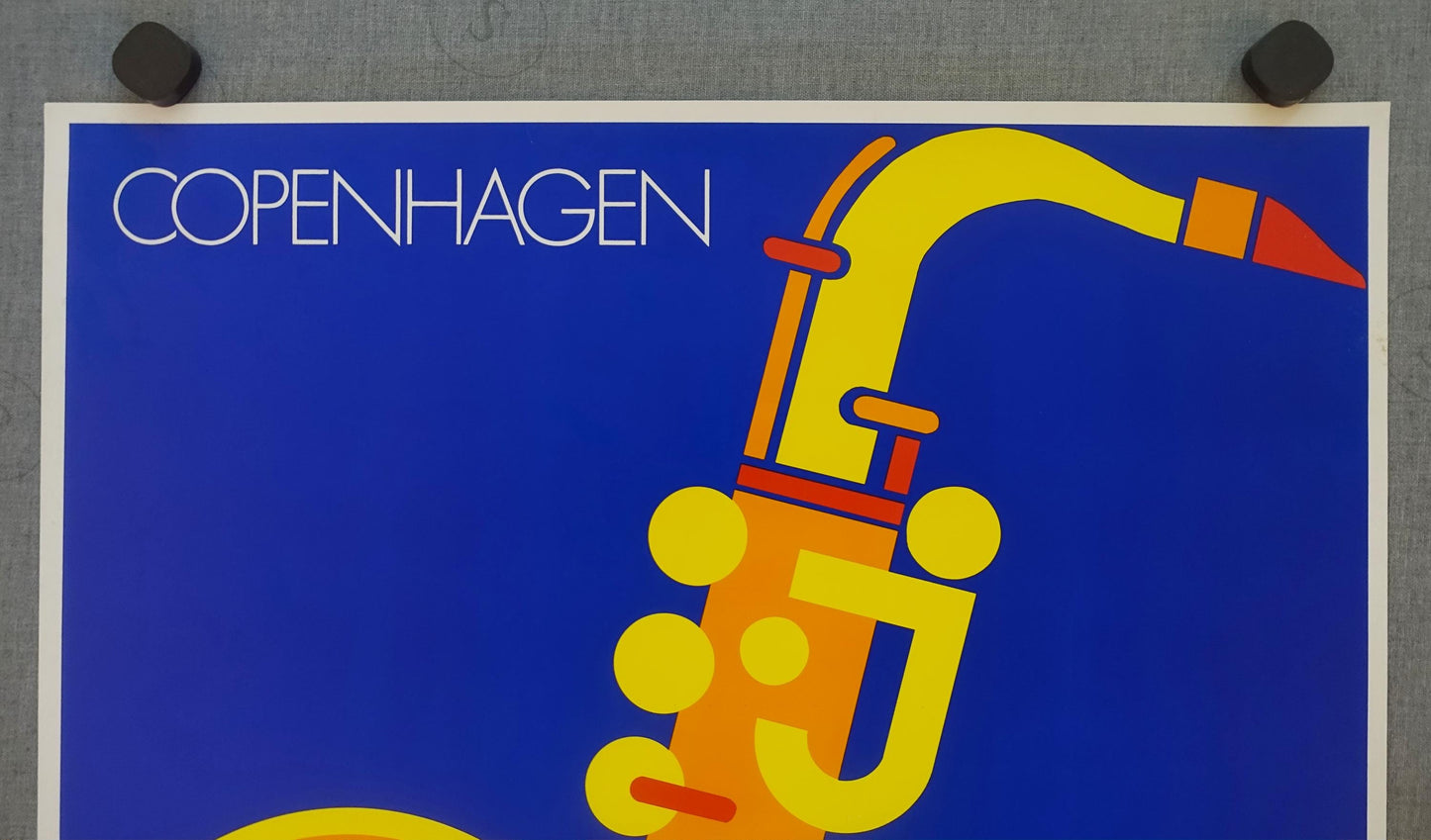1983 Copenhagen Jazz Festival - Original Vintage Poster