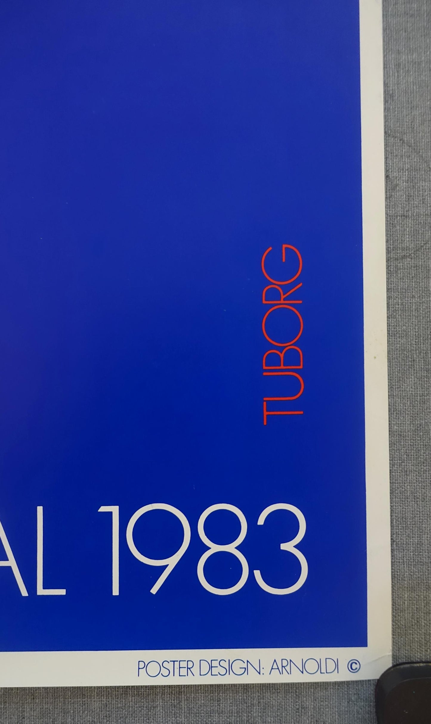 1983 Copenhagen Jazz Festival - Original Vintage Poster