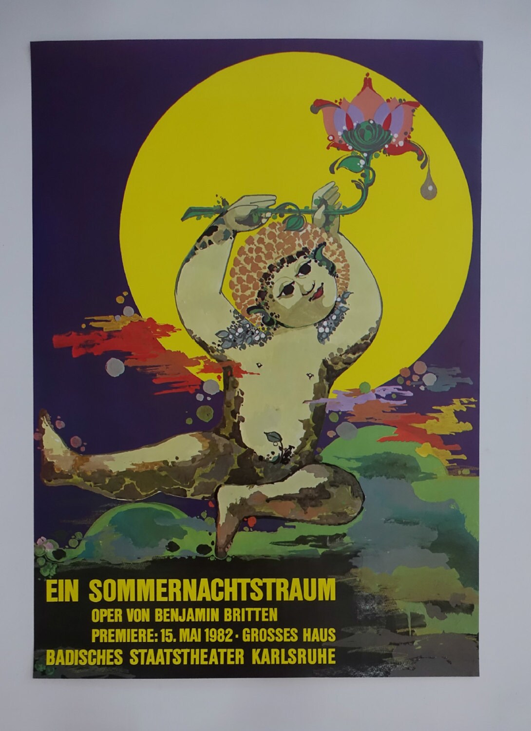 1982 Wiinblad A Midsummer Night’s Dream - Original Vintage Poster