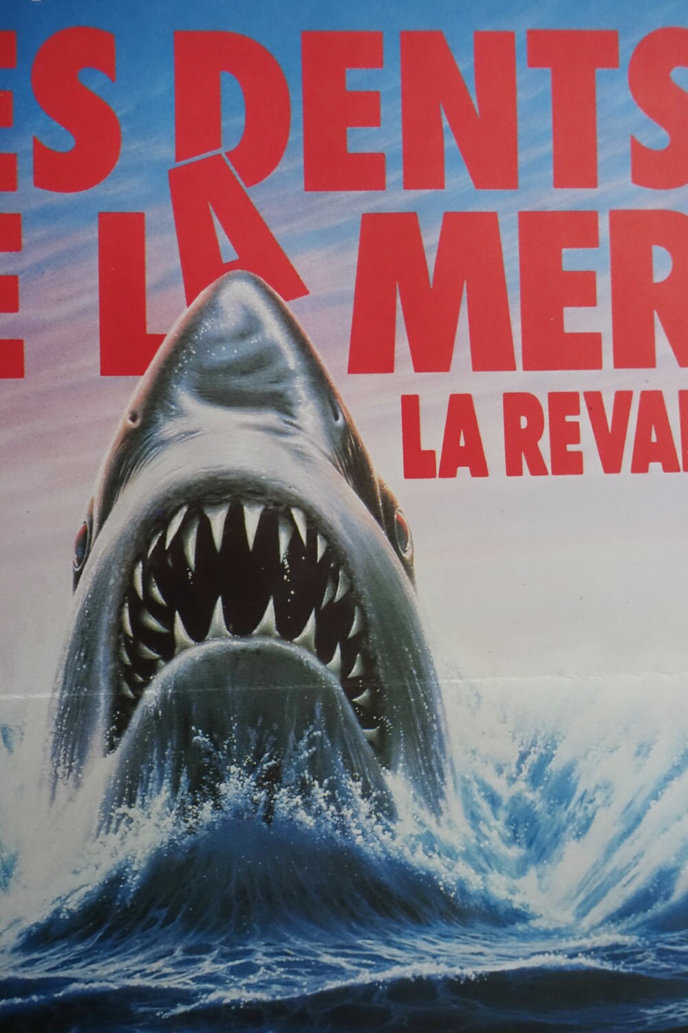 1987 Jaws: The Revenge (French) - Original Vintage Poster