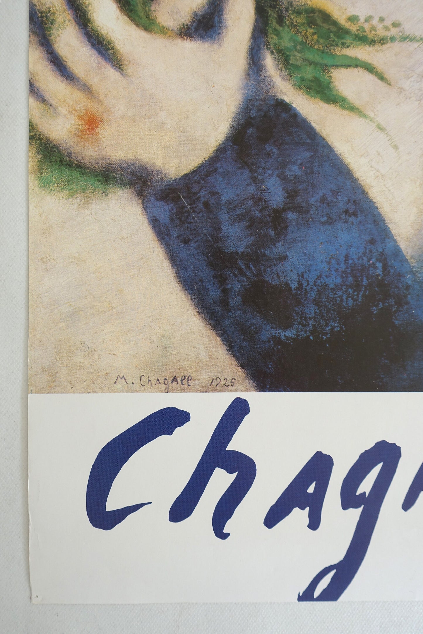 1983 Chagall Peasant Life on Louisiana Museum of Modern Art - Original Vintage Poster