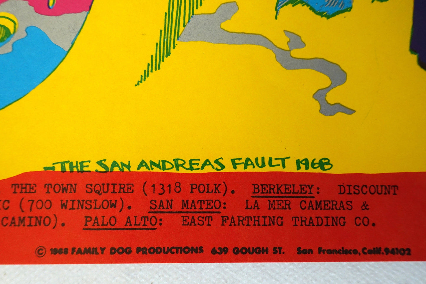 1968 Siegel Schwall, Kaleidoscope & Savage Resurrection at the Avalon San Francisco - Original Vintage Poster