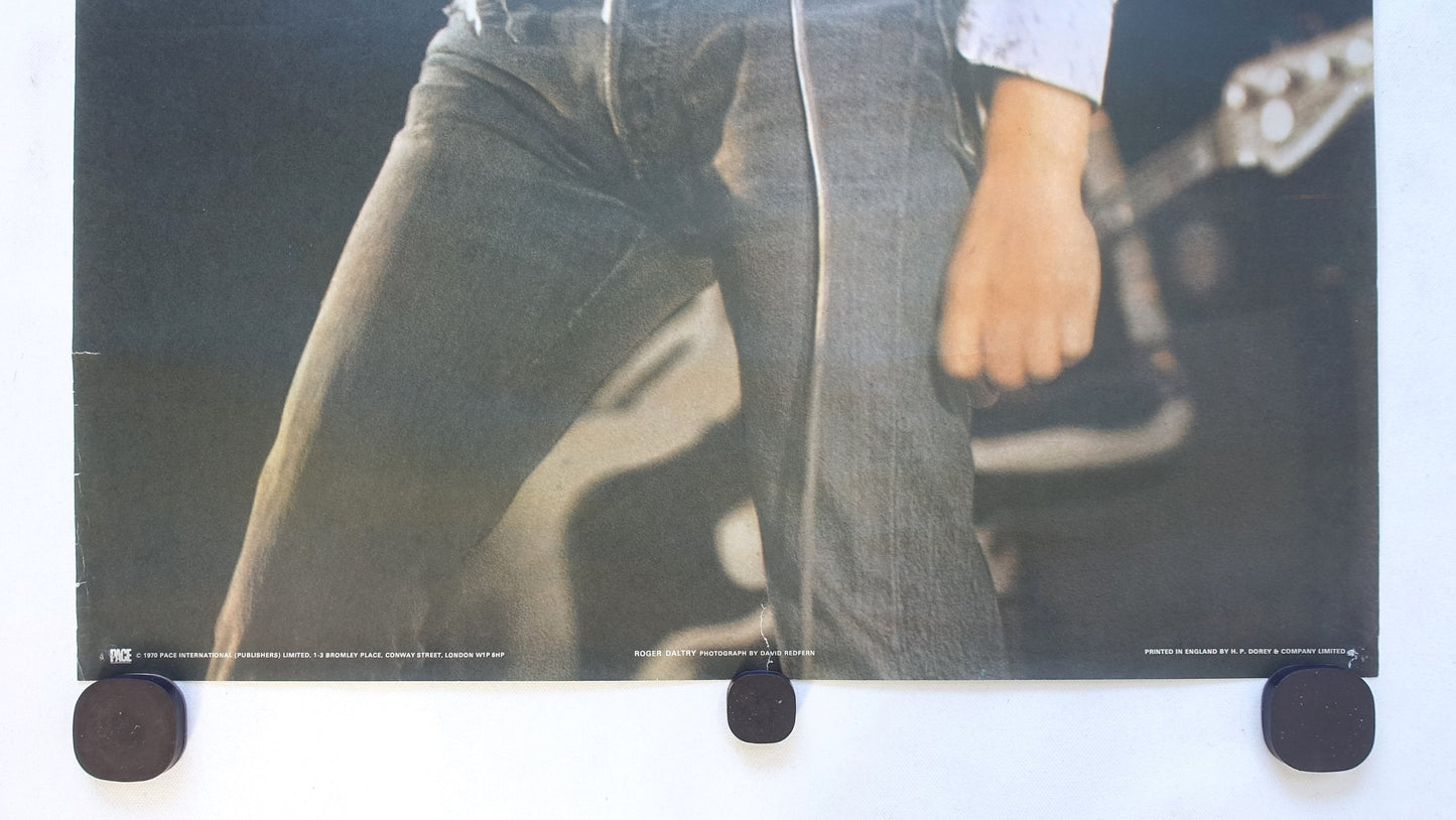 1970 Roger Daltrey Concert Poster - Original Vintage Poster
