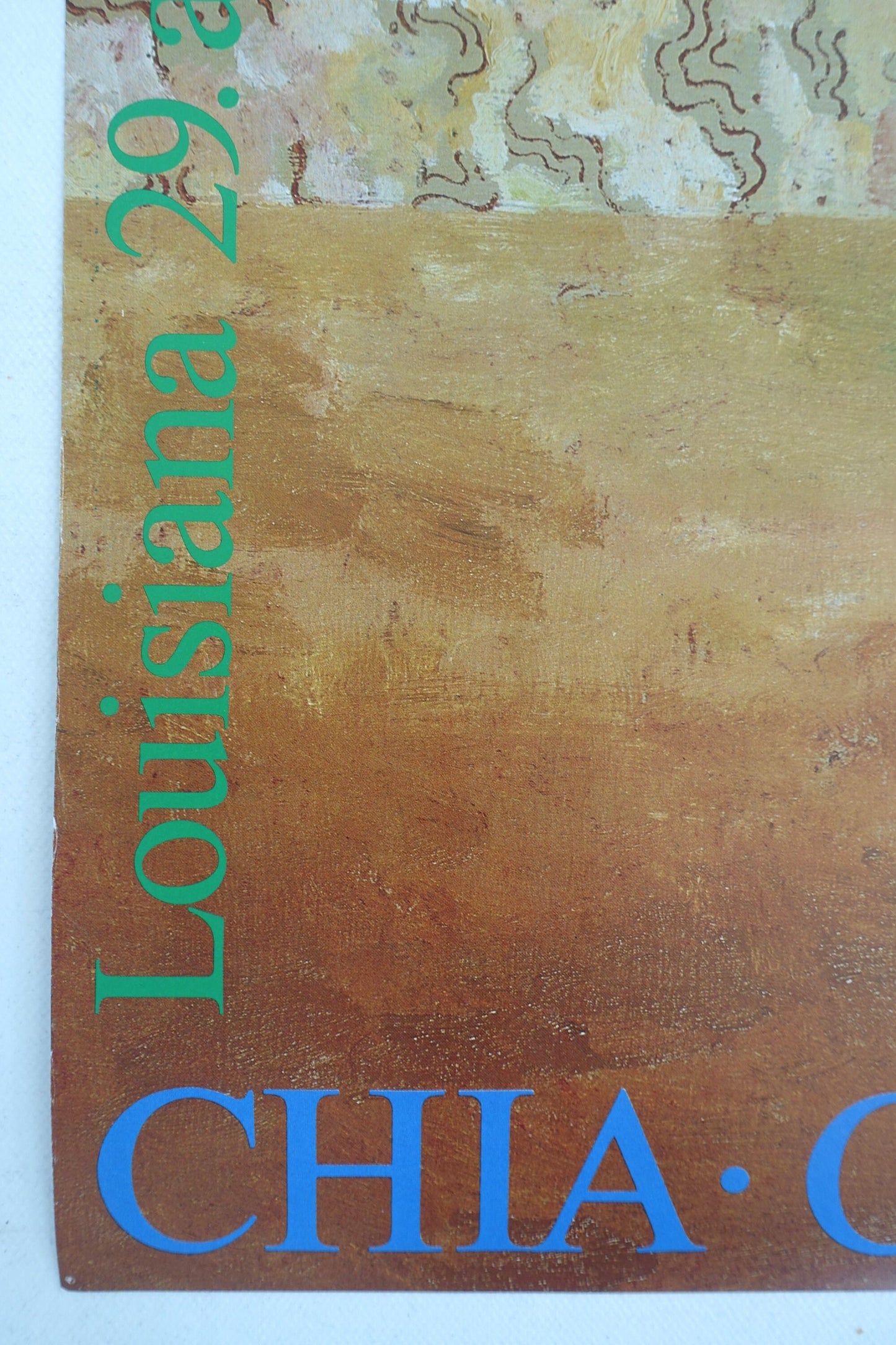 1983 Chia – Clemente – Cucchi on Louisiana Museum of Modern Art - Original Vintage Poster