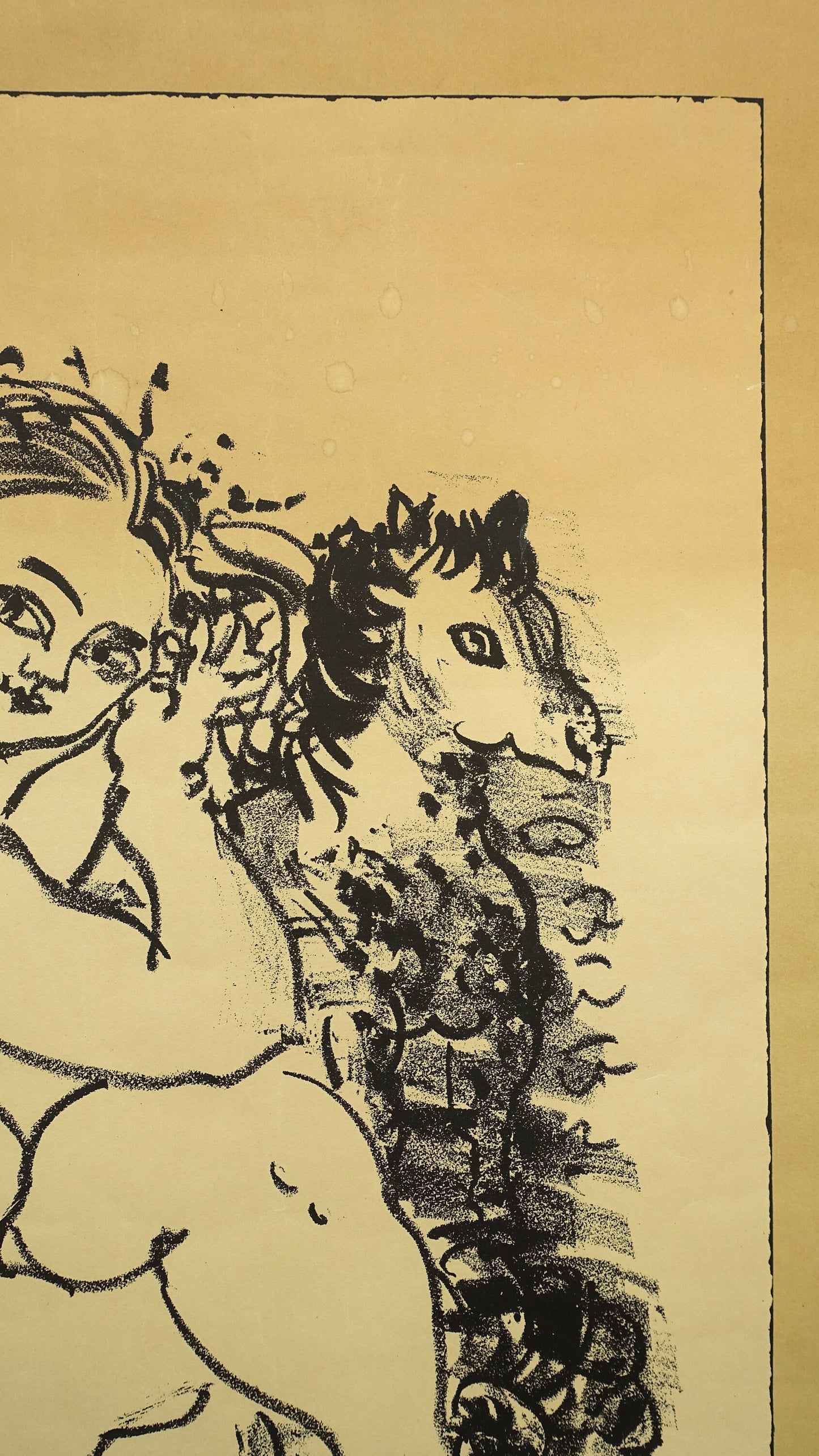 1953 Raoul Dufy Art Exhibition Poster - Original Vintage Poster