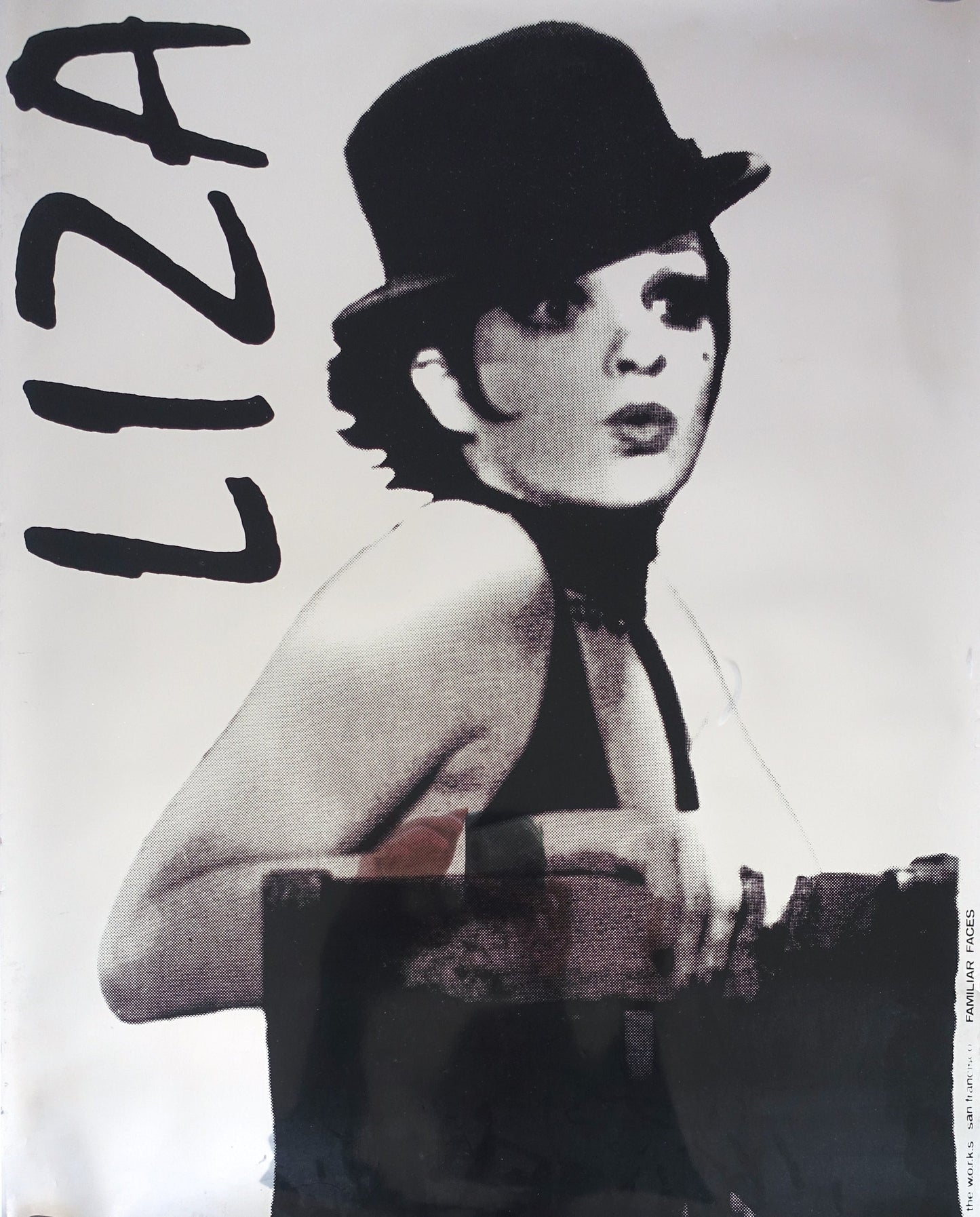 1970s Liza Minnelli Mirror Poster - Original Vintage Poster