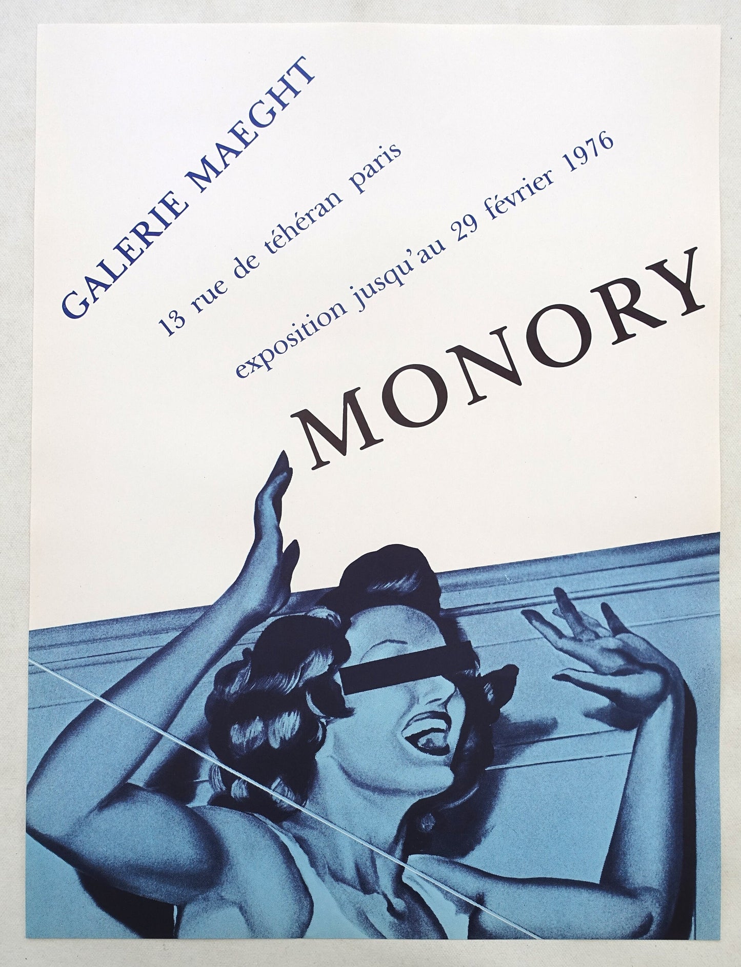 1976 Monory Gallerie Maeght - Original Vintage Poster