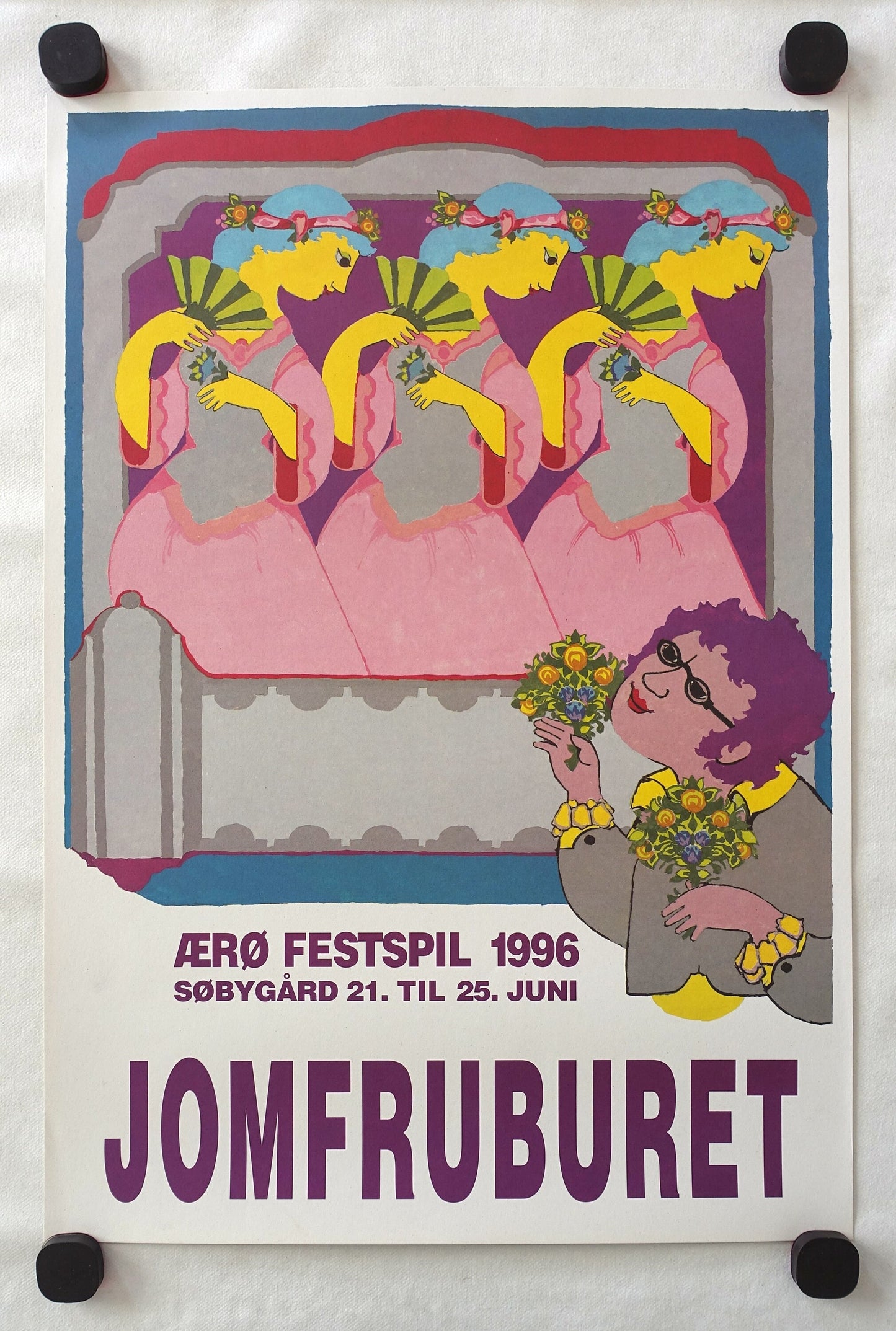 1996 Wiinblad Lilac-Time Stage Play - Original Vintage Poster