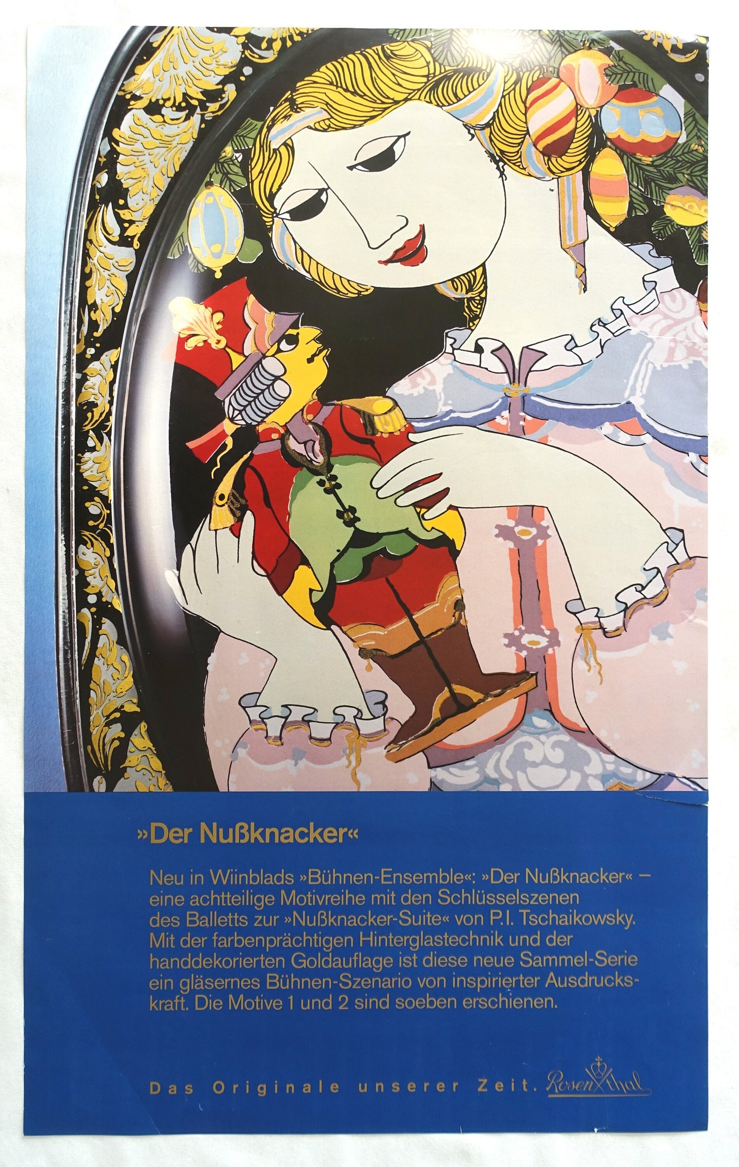 1980s Nutcracker Rosenthal by Wiinblad - Original Vintage Poster