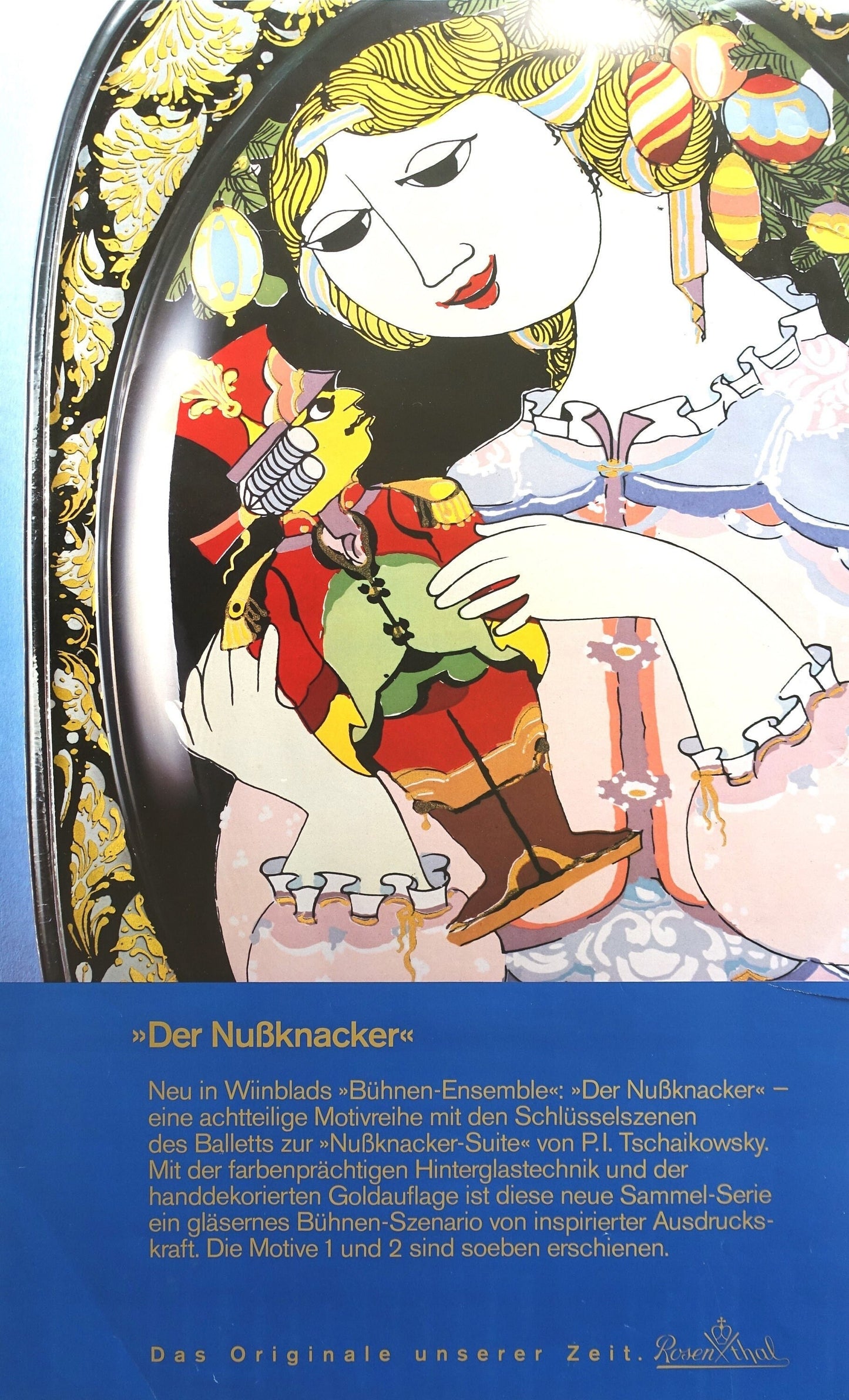 1980s Nutcracker Rosenthal by Wiinblad - Original Vintage Poster