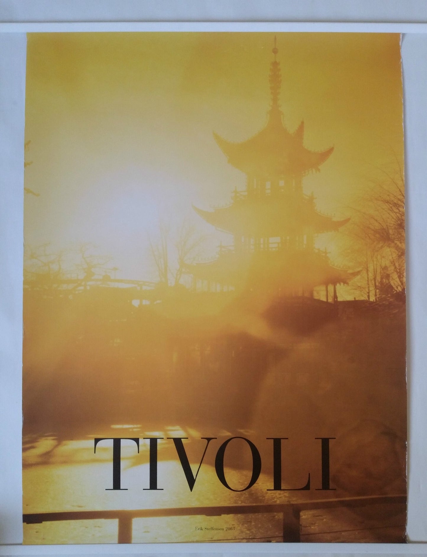 2003 Tivoli Gardens Poster by Erik Steffensen - Original Vintage Poster