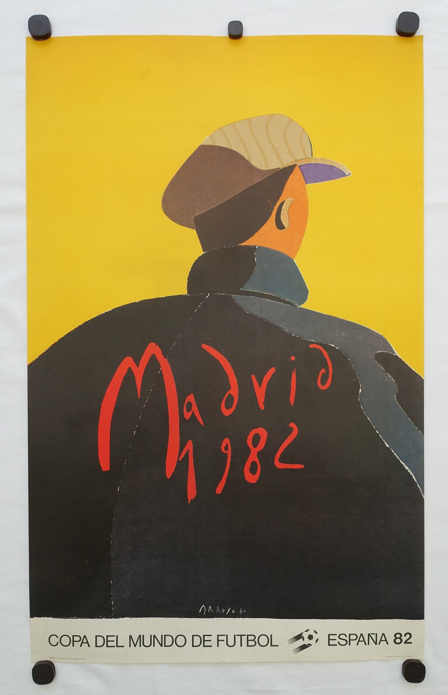 1982 World Cup Spain (Madrid) - Original Vintage Poster