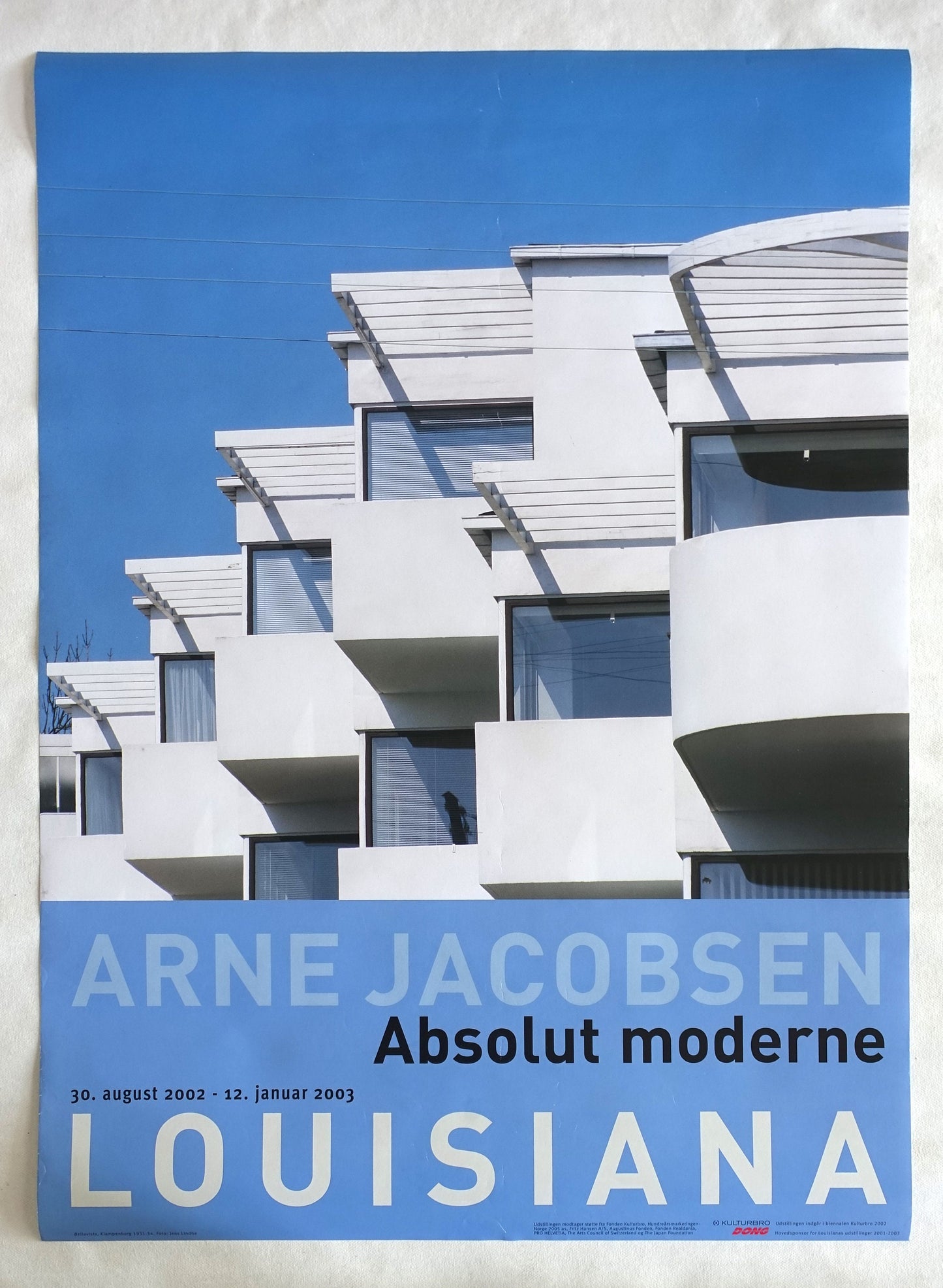 2002 Arne Jacobsen Absolut Modern at Louisiana III - Original Vintage Poster