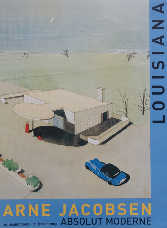 2002 Arne Jacobsen Absolut Modern at Louisiana I - Original Vintage Poster