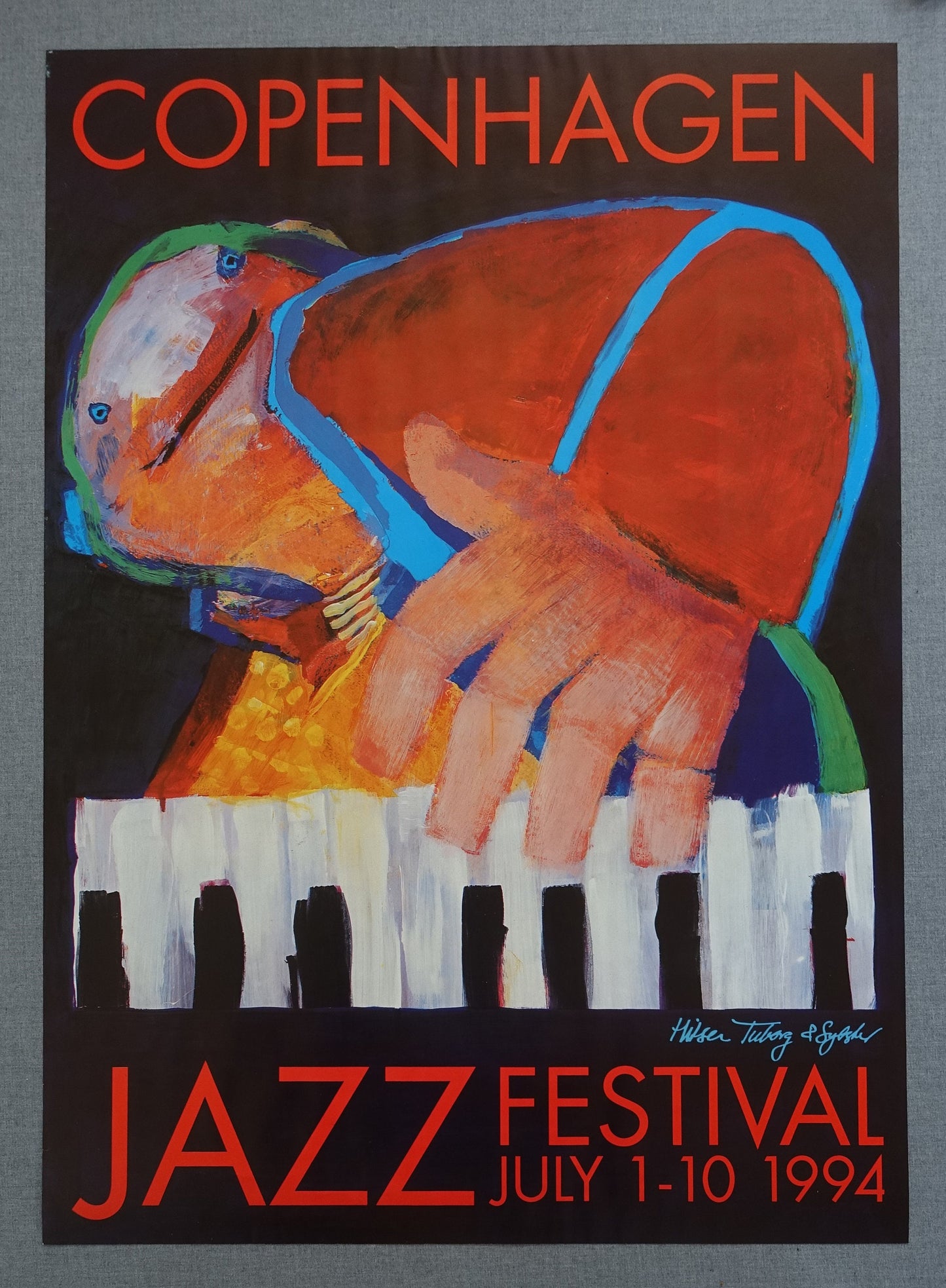 1994 Copenhagen Jazz Festival - Original Vintage Poster