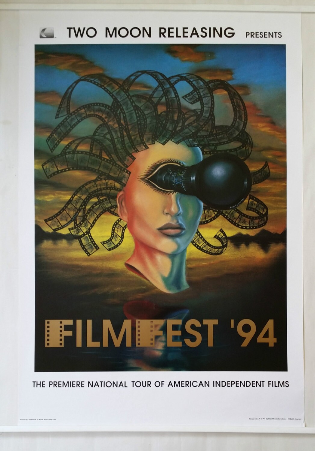 1994 American Independent Filmfest - Original Vintage Poster