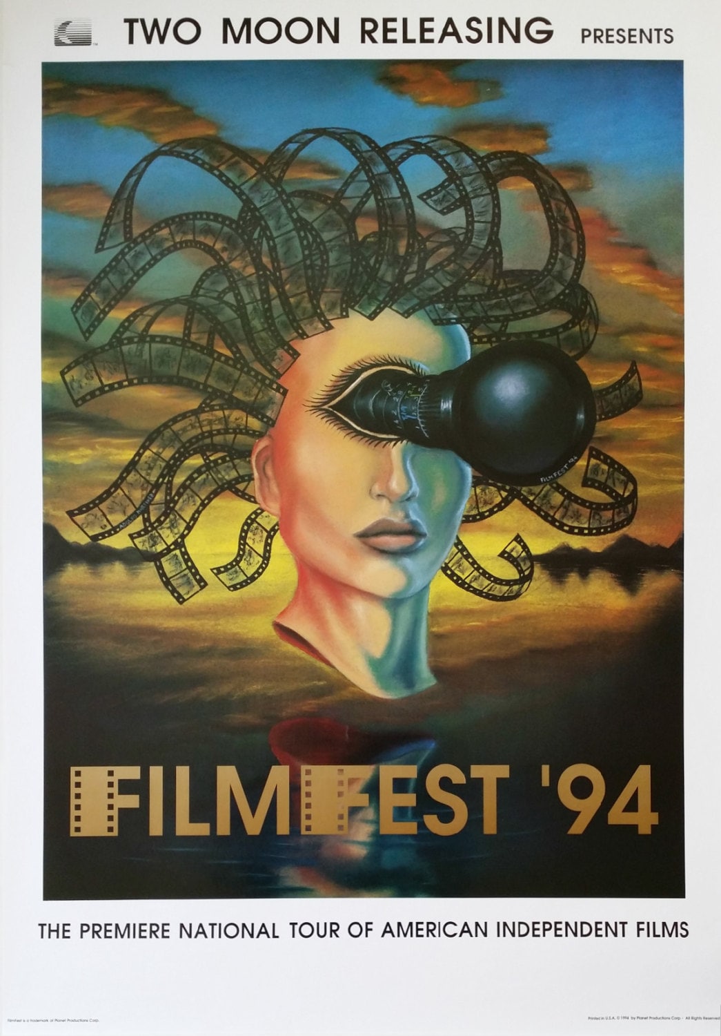 1994 American Independent Filmfest - Original Vintage Poster