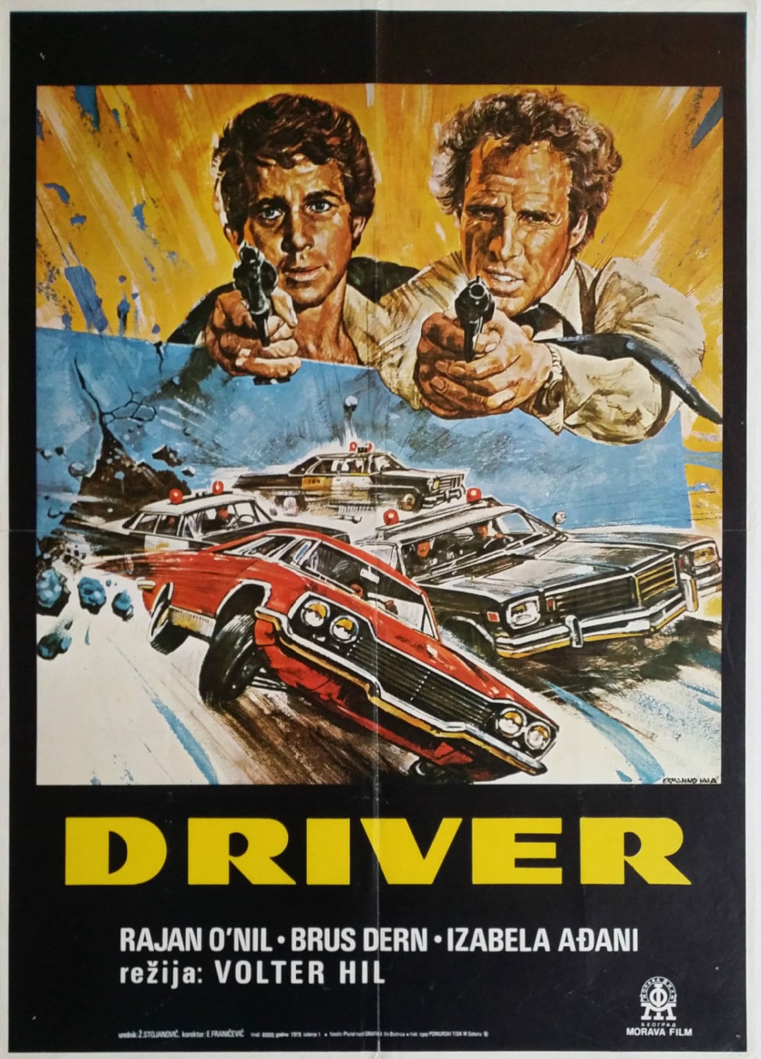 1979 "The Driver" Movie Poster - Original Vintage Poster