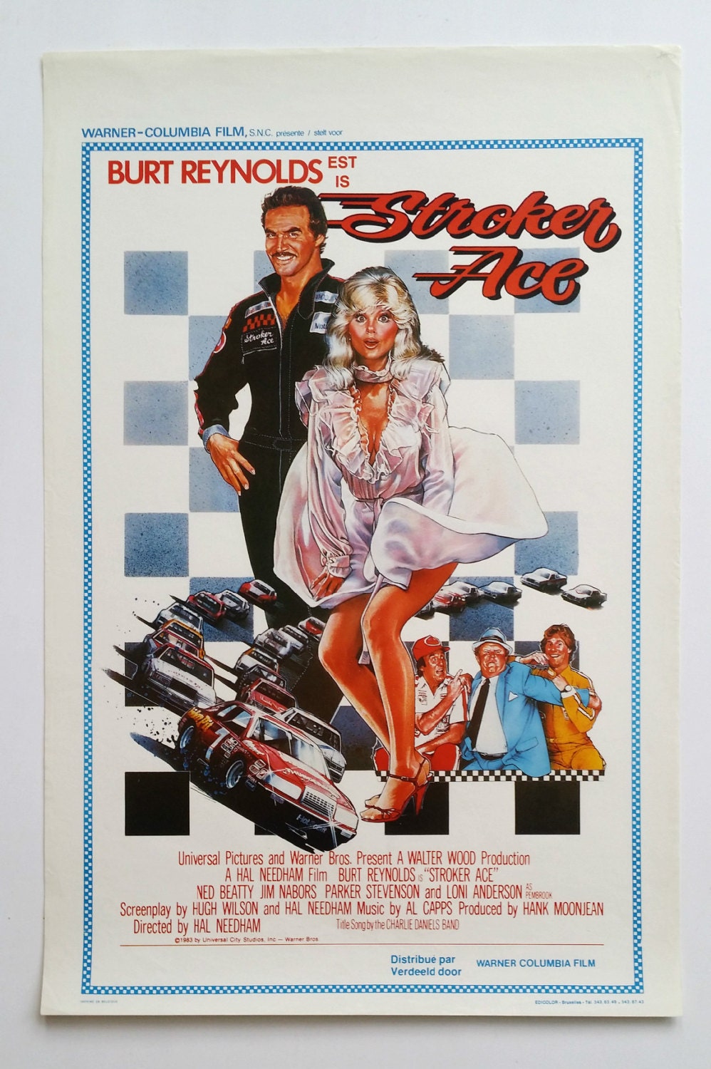 1983 Stroker Ace Movie Poster - Original Vintage Poster