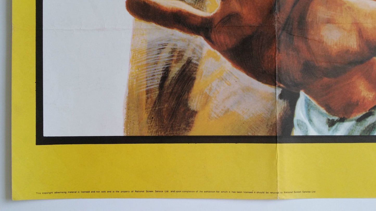 1974 "The Stranger and the Gunfighter/Blood Money" Movie Poster - Original Vintage Poster