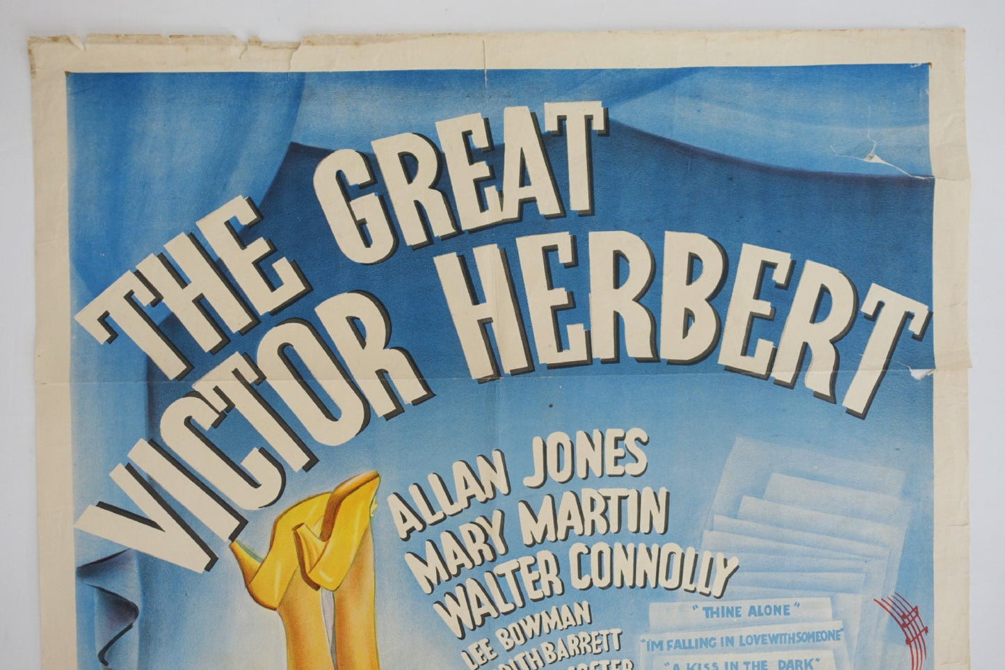 1939 The Great Victor Herbert Movie Poster - Original Vintage Poster