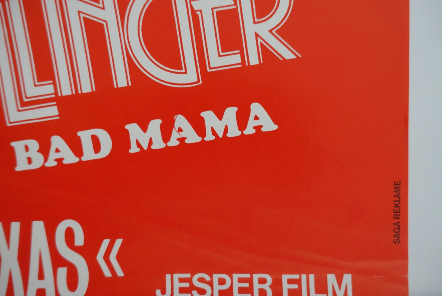 1975 "Big Bad Mama" Movie Poster - Original Vintage Poster