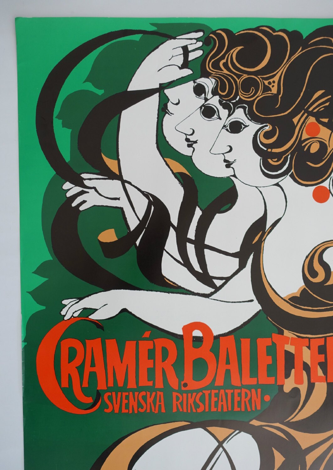 1982 Wiinblad Cramér Baletten - Original Vintage Poster