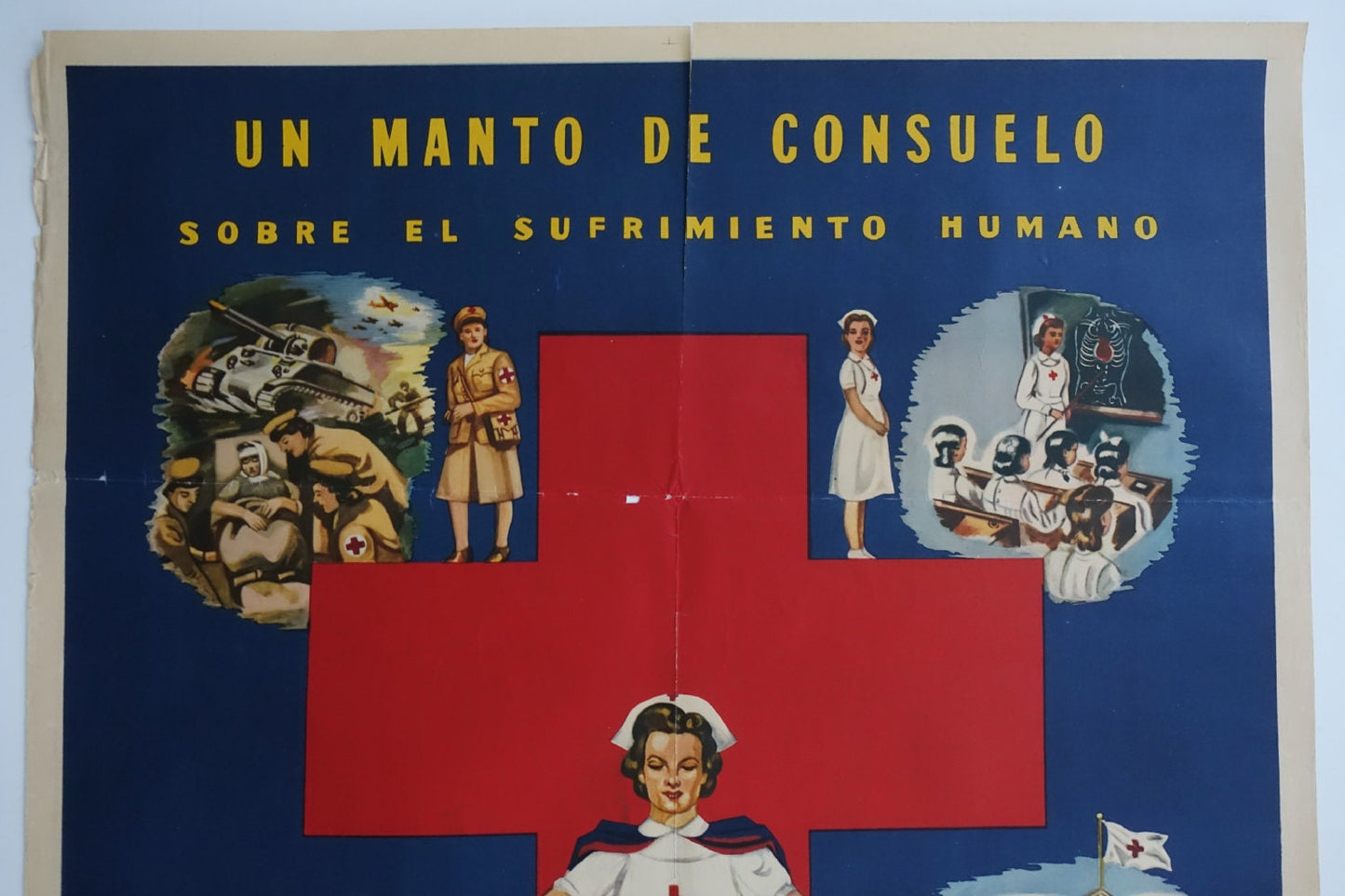 1950s Argentinian Red Cross - Original Vintage Poster